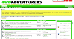 Desktop Screenshot of 4wdadventurers.com
