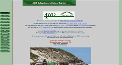 Desktop Screenshot of 4wdadventurers.org